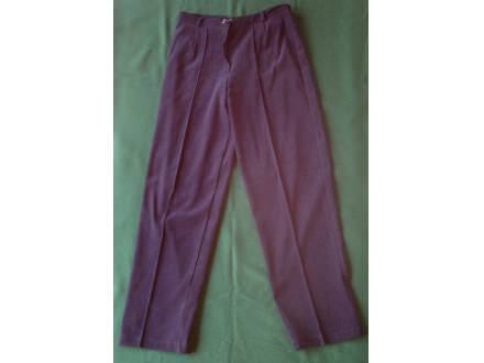 ženske pantalone 03 (teget, kao od pliša)