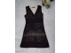 ♫ ♪ ♫ DESIGUAL crna čipkana haljina slika 1